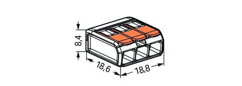 Wago Splicing Connector with Levers (10 Count)