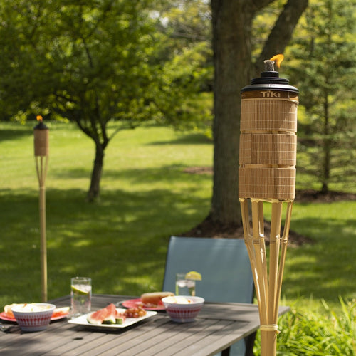 Tiki Brand Weather Resistant Horizon Bamboo Torch