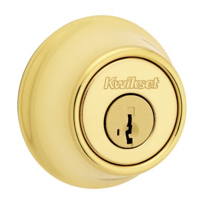 Kwikset 660 Single Cylinder Deadbolt Keyed One Side - featuring SmartKey