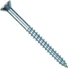 Hillman #6 x 1 In. Flat Head Phillips Zinc Wood Screw (100 Ct.)