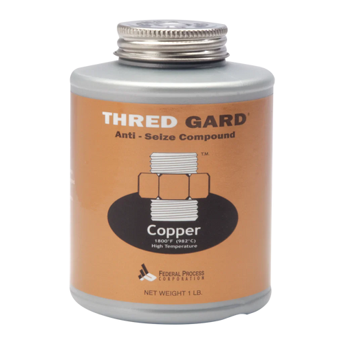 Federal Process Thred Gard® Anti-Seize & Lubricating Compound Copper Based (1/4 lb. Brush)