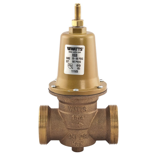 Watts Water Pressure Reducing Valves