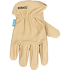 Kinco Hydroflector™ Water-Resistant Premium Grain Cowhide Driver Glove (Tan Large)