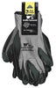 COATED GLOVE L  GY 3 PACK
