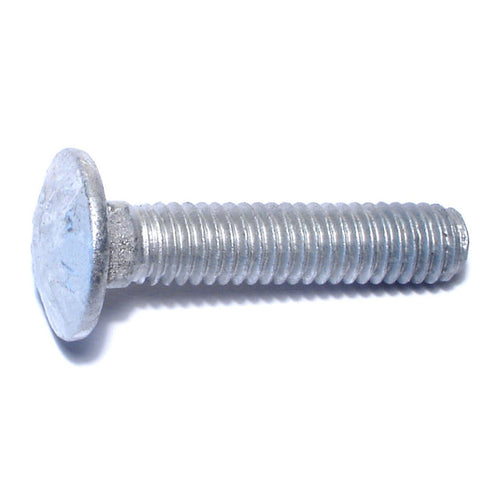 Monster Fastener Hot Dip Galvanized Grade 2 / A307 Steel Coarse Thread Carriage Bolts
