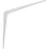 National Hardware Shelf Bracket Shelf Bracket 12 x 14, White, Bulk