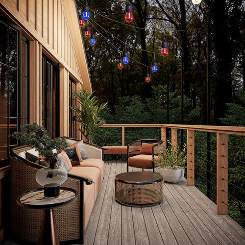 Feit Electric 24 ft. Color Changing Filament LED String Light with Remote