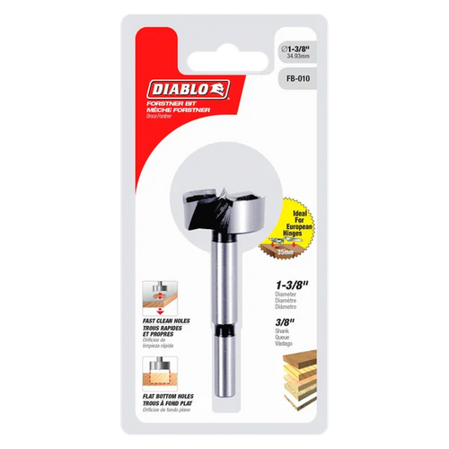 Diablo Forstner Bit for Wood 1-3/8