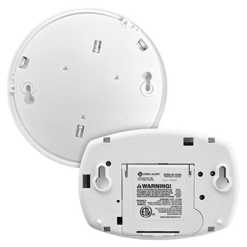 First Alert 10-Year Battery Smoke Alarm and Battery-Operated Carbon Monoxide Alarm Value Pack