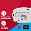 First Alert 10-Year Battery Smoke Alarm and Battery-Operated Carbon Monoxide Alarm Value Pack