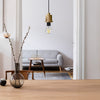 Feit Electric 5W (40Watt Replacement) Daylight (5000K) A15 Dimmable Glass Filament Enhance (2-Pack)