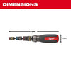 Milwaukee Multi-Nut Driver W/ SHOCKWAVE Impact Duty™ Magnetic Nut Drivers