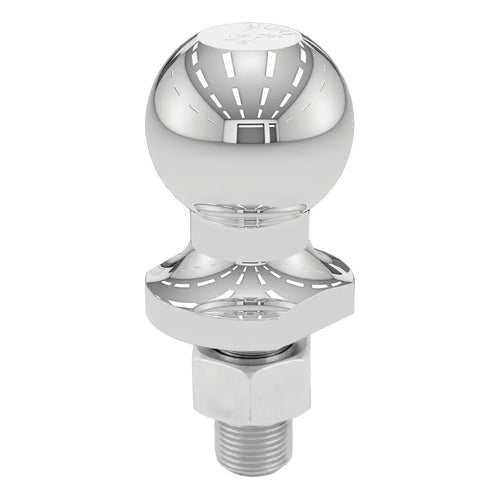 CURT 1-7/8 Trailer Ball (3/4 x 1-5/8 Shank, 2,000 lbs., Chrome, Packaged) #40161