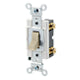 Leviton 20 Amp, Toggle Switch, Single-Pole, Quiet Switch, Commercial Spec Grade