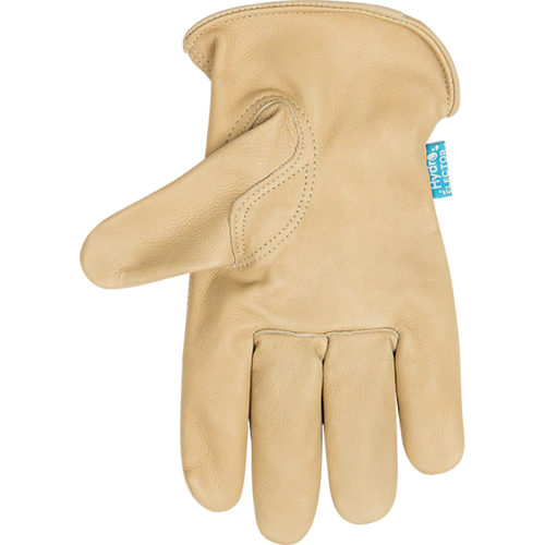 Kinco Hydroflector™ Water-Resistant Premium Grain Cowhide Driver Glove (Tan Large)