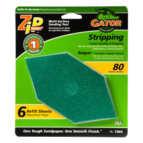 ZipXL® is the ultimate large area sanding block. 80 Grit