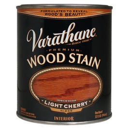 Premium Wood Stain, Light Cherry, 1-Qt.