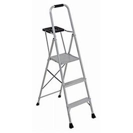 Platform Ladder, Aluminum, Type III, 200-Lb. Duty Rating, 5-Ft.