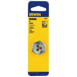 Hexagon Machine Screw Die, National Coarse, #10 x 24