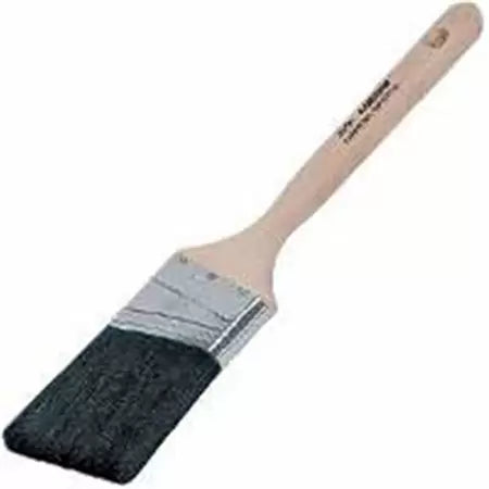 Linzer Black Chinese Bristle Angled Sash Paint Brush, 2-1/2”