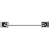 12-Inch Chrome Towel Bar