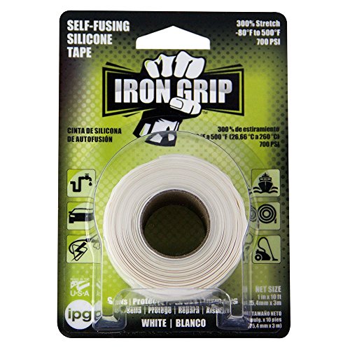 Intertape Iron Grip®  Silicone Tape Self Fusing Silicone Rubber Tape (1 x 10, Clear)