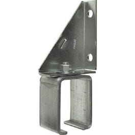 Galvanized Single Box Barn Door Bracket, Adjustable