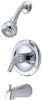 TUB AND SHOWER     SINGLE LEVER CHROME