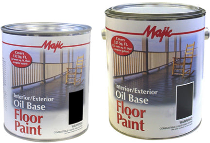 FLOOR PAINT QT DARK BROWN OILBASE