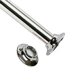 SHOWER ROD 1X6  ALUMINUM