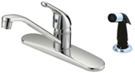 8  SINGLE HANDLE KITCHEN FAUCET W