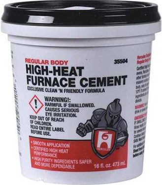 FURNACE CEMENT PINT HIGH TEMP