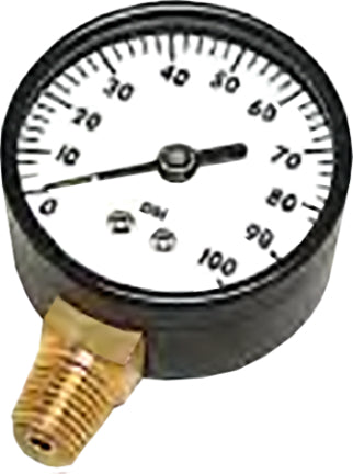0-60 PSI LM 1/4  PRESSUREGAUGE