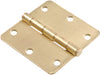 3  SATIN BRASS RC HINGE