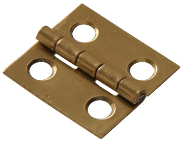 2  SOLID BRASS MED HINGE