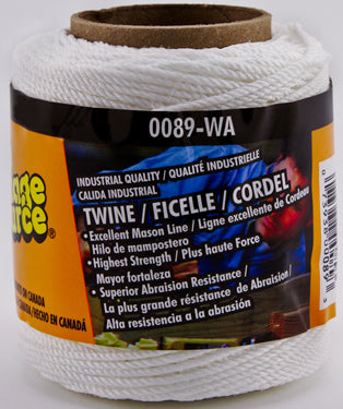 TWINE #18X250 TWIST WHITE NYLON SEINE