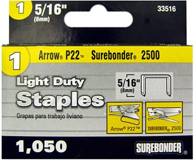 STAPLES NO 1 5/16IN LD 1050/ BOX