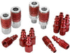 14 PCS. FITTINGS  1/4 IN RD