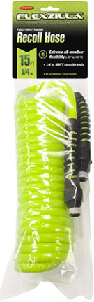 RECOIL HOSE 15 FT GN