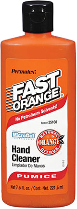 7.5OZ FAST ORANGE HAND CLEANER