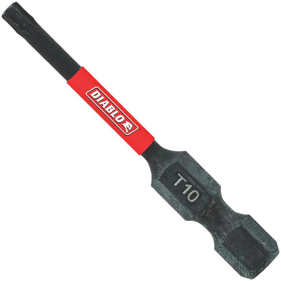 Diablo T10 TORX 2 In. Power Impact Screwdriver Bit