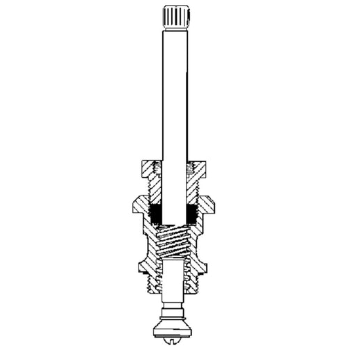 Danco Hot/Cold Water Stem for Sayco Seat Model 27 10B-1H/C