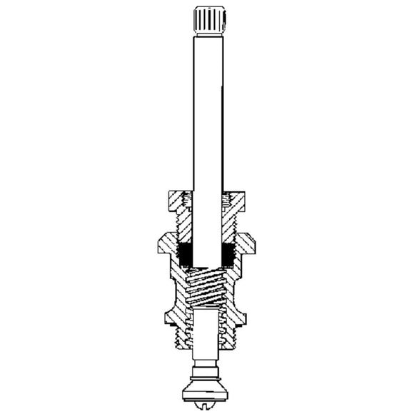 Danco Hot/Cold Water Stem for Sayco Seat Model 27 10B-1H/C