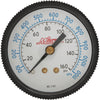 Milton 1/4 In. NPT Back Mount Mini Pressure Gauge