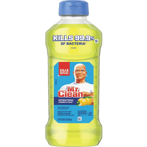 Mr. Clean 28 Oz. Summer Citrus Antibacterial Multi-Purpose Disinfectant Cleaner