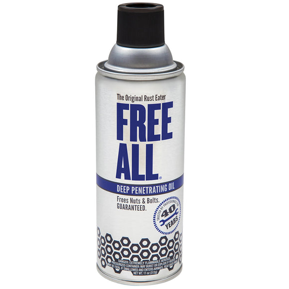 Federal Process Gasoila Free All Rust Eater Deep Penetrating Oil, 11 oz Aerosol