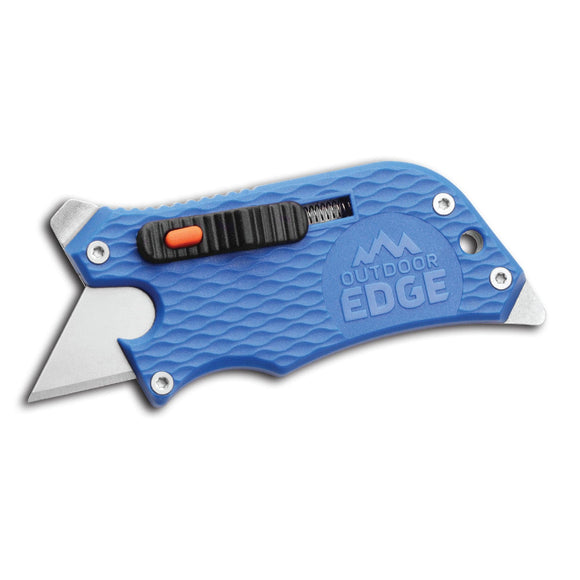 Outdoor Edge Slidewinder Knife, Blue